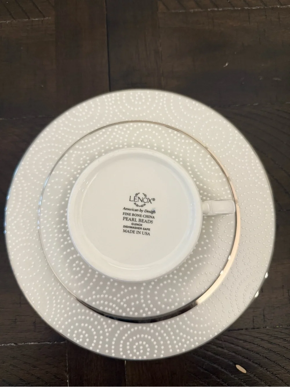 Lenox pearl beads